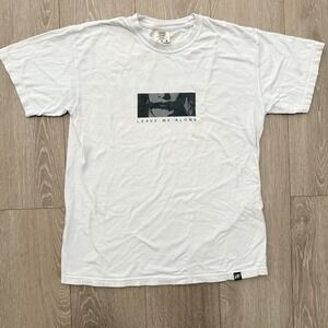 NF Rapper Tour Band Graphic Tshirt "Leave Me Alone" Comfort Color Medium